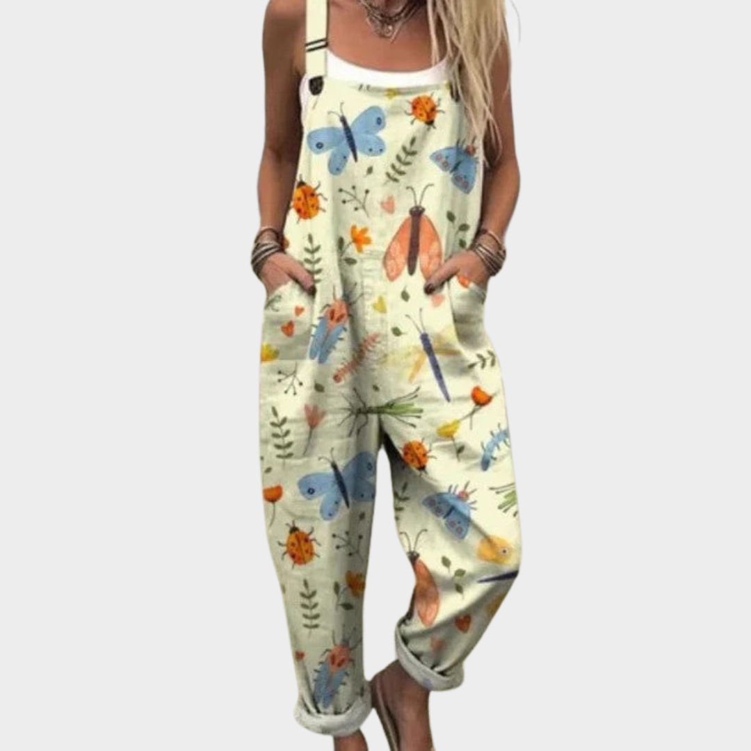 Amanda | Comfortable Printed Jumpsuit