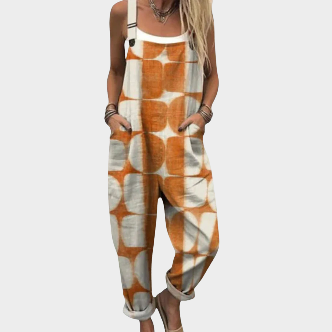 Amanda | Comfortable Printed Jumpsuit