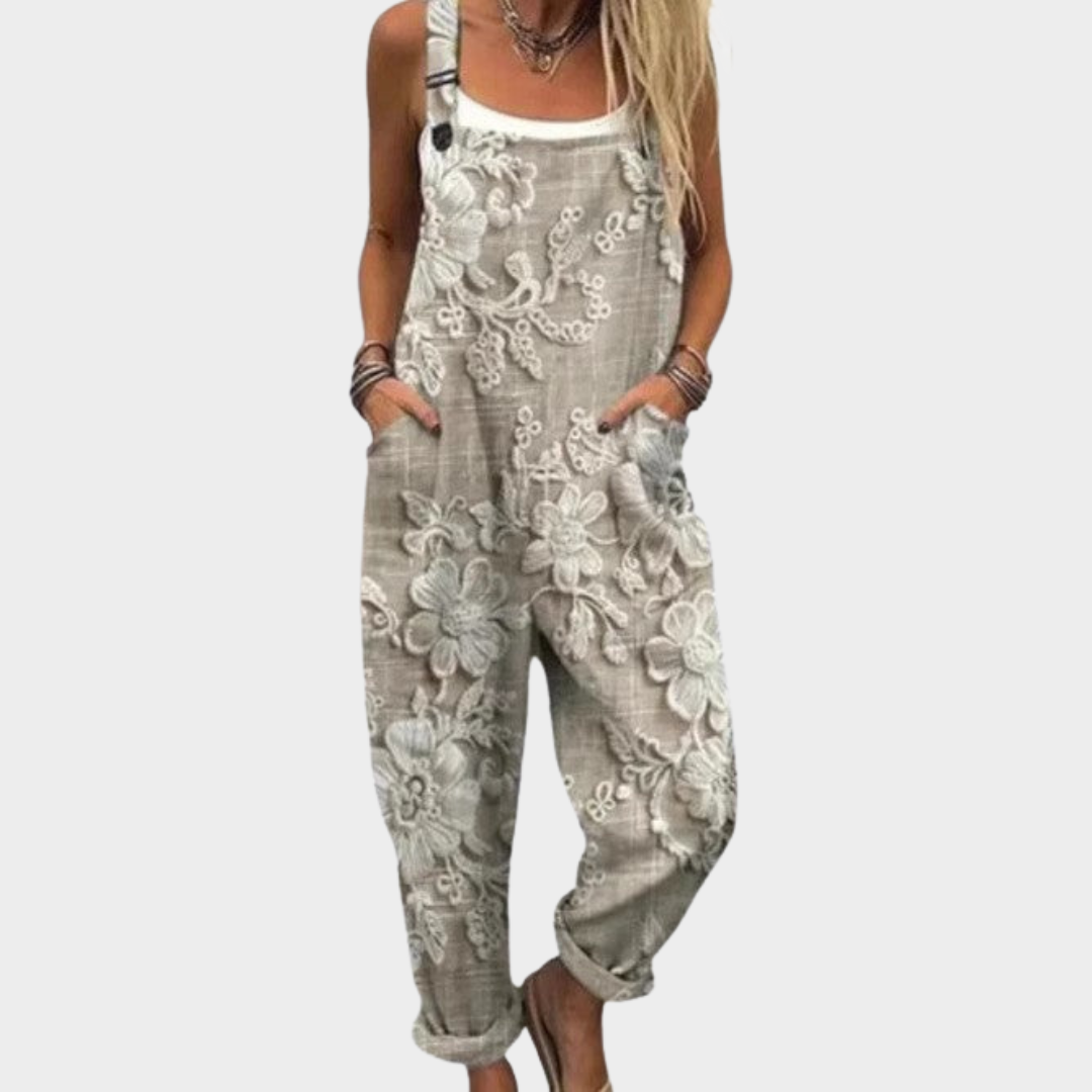 Amanda | Comfortable Printed Jumpsuit