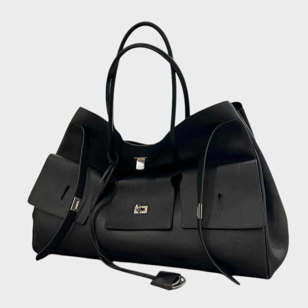 Valentina | Black Tote Bag