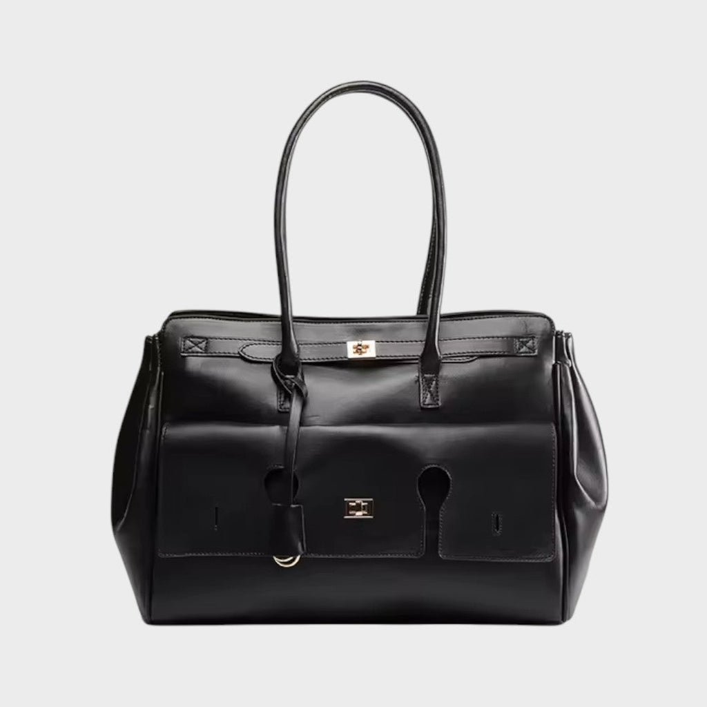 Valentina | Black Tote Bag