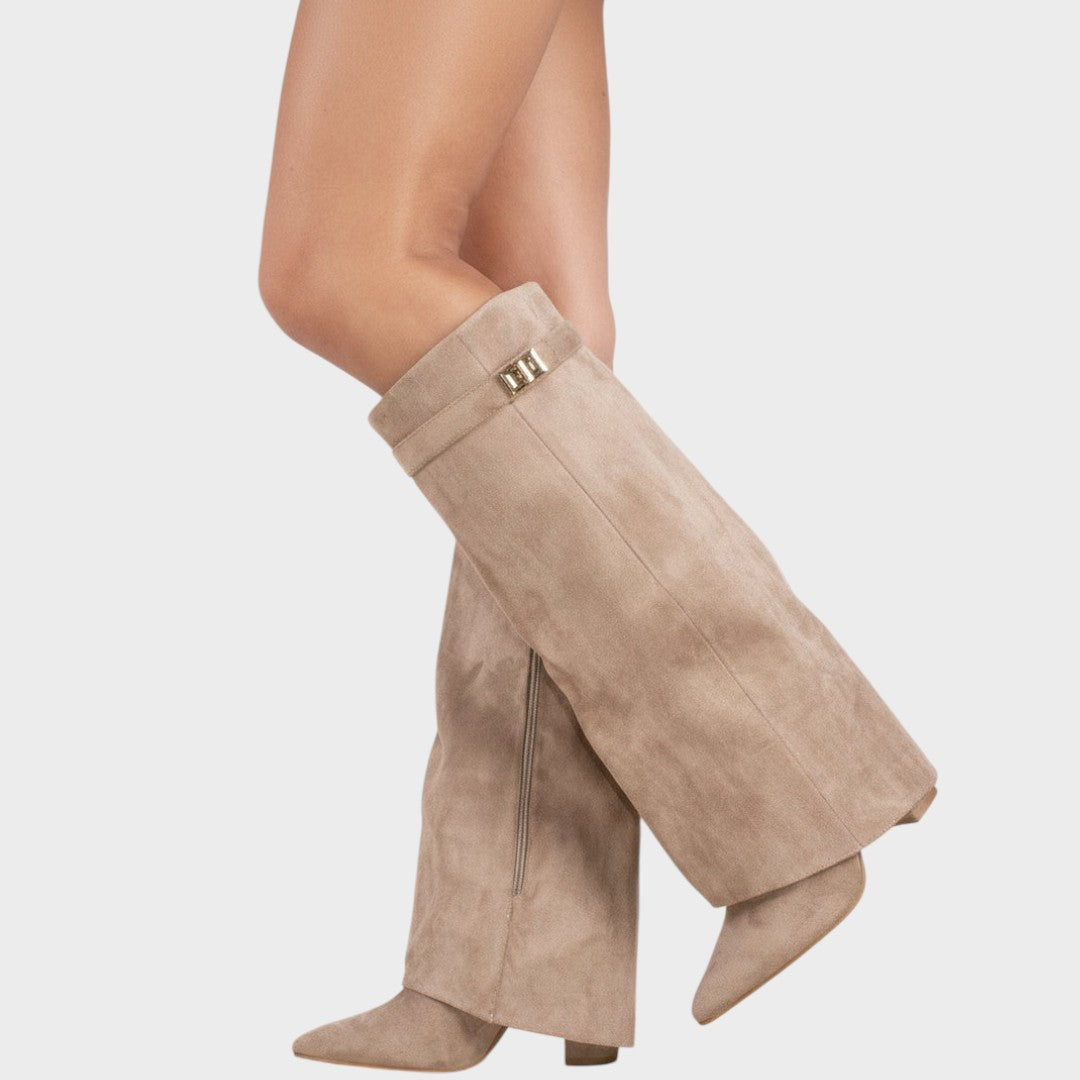 Lunara | Suede High-Top Boots