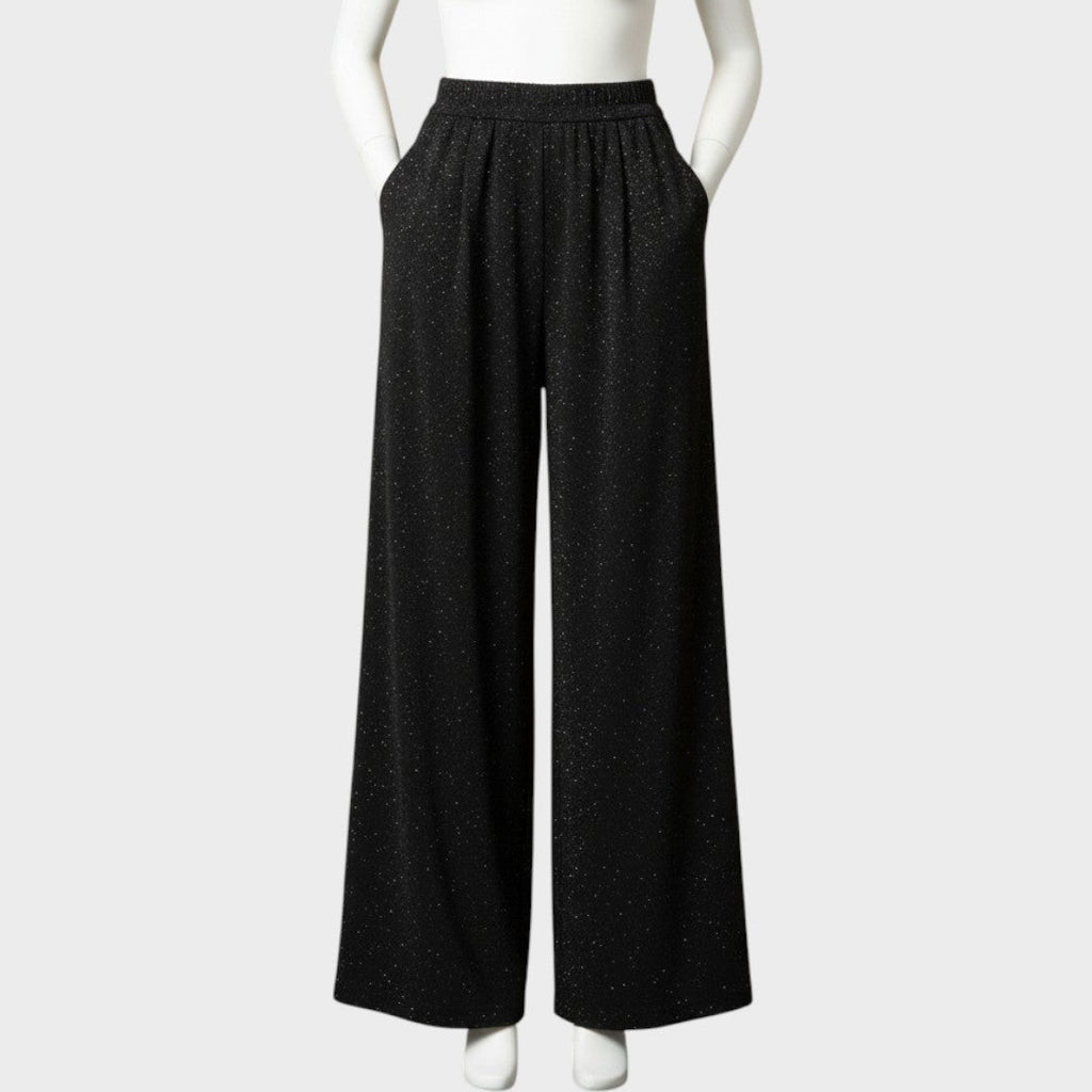 Verina | Wide Leg Shiny Pants