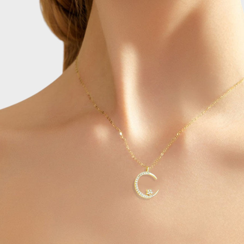 Lua | Celestial Moon Necklace