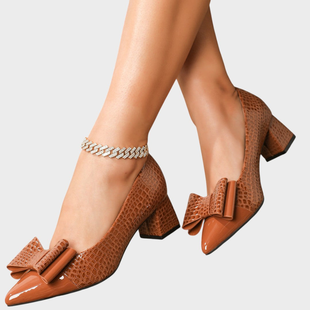 Valencia | Heels with Bow