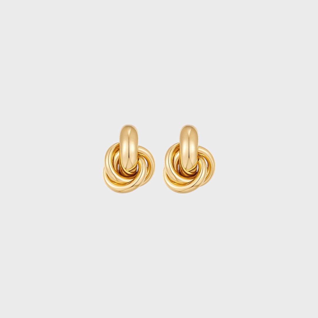 Aníe | Knot Effect Earrings