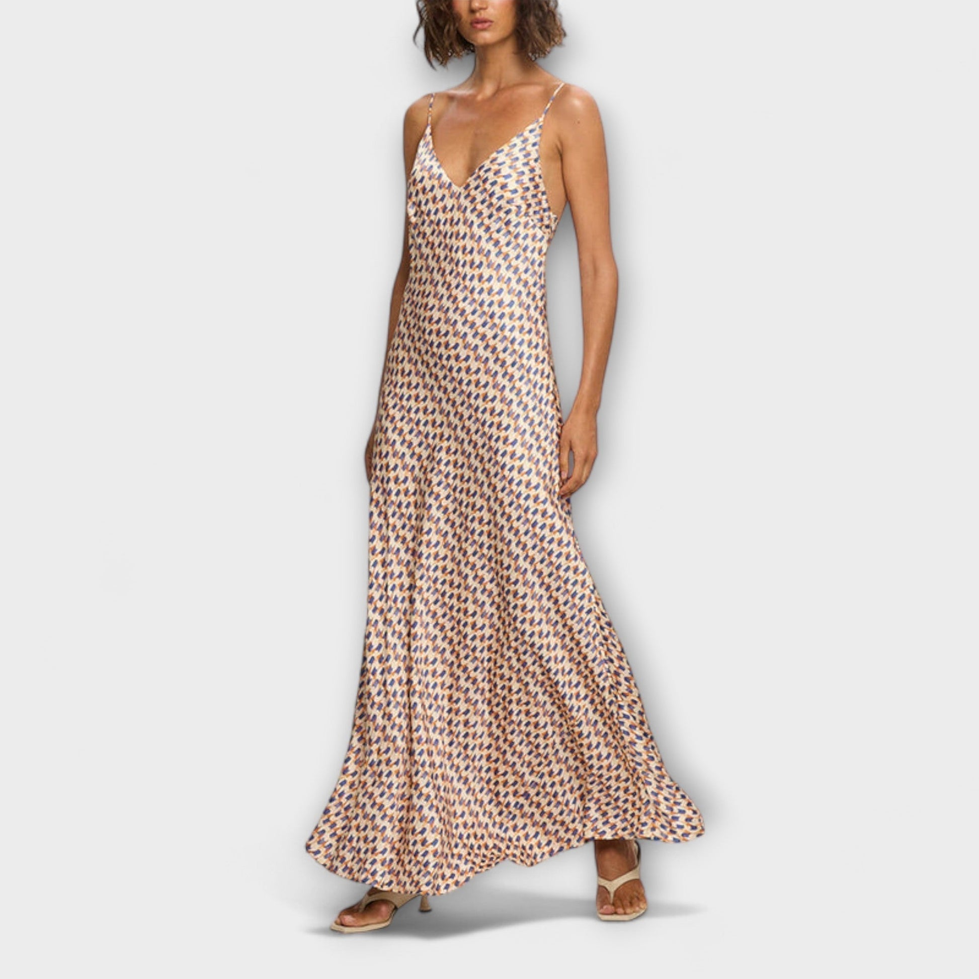 Tove | Elegant maxi dresses with geometric pattern
