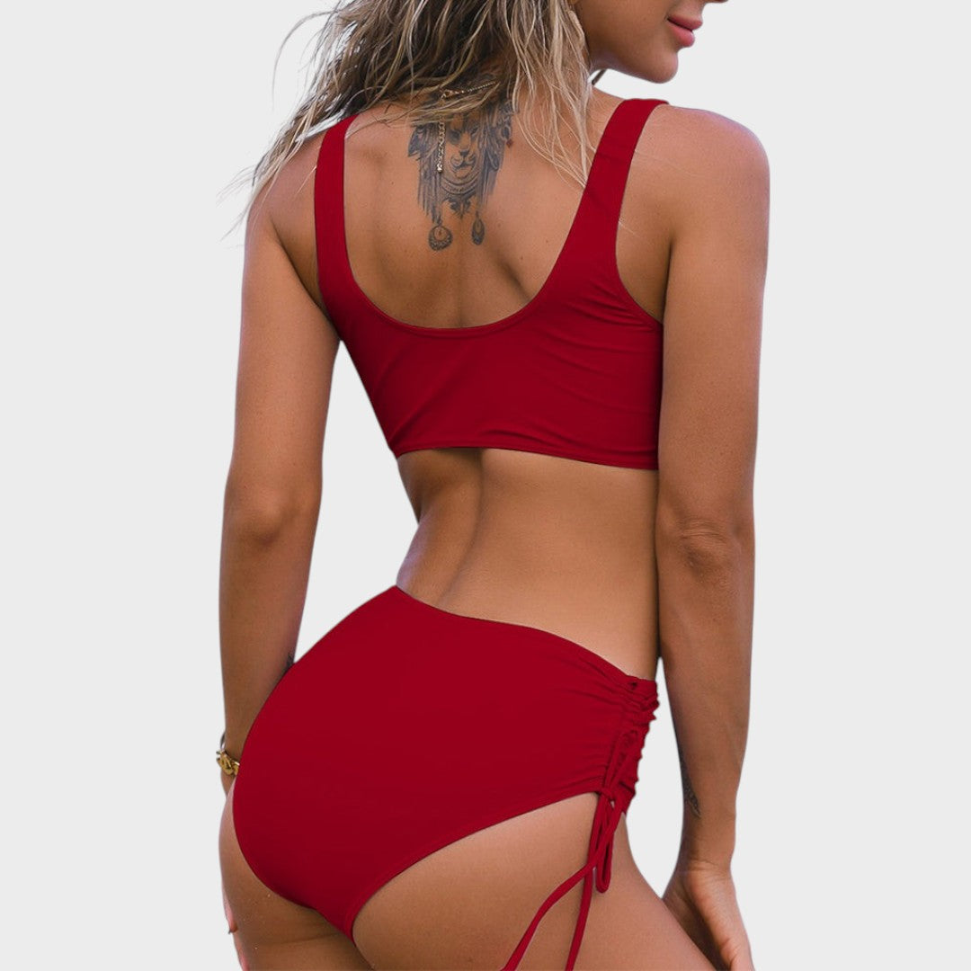 Maria | Solid Color Bikini Set
