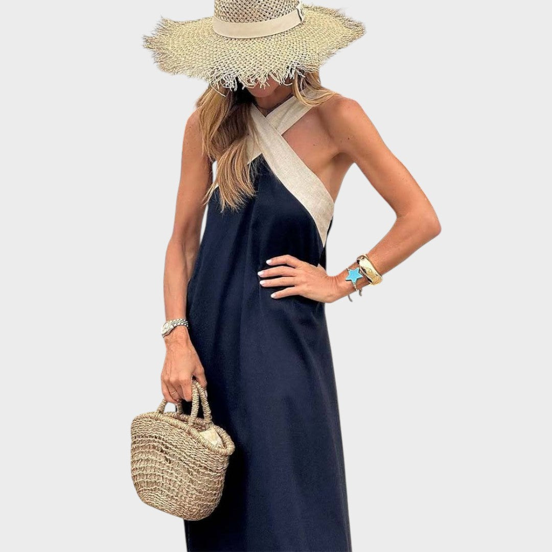 Sienna | Cross Neck Dress