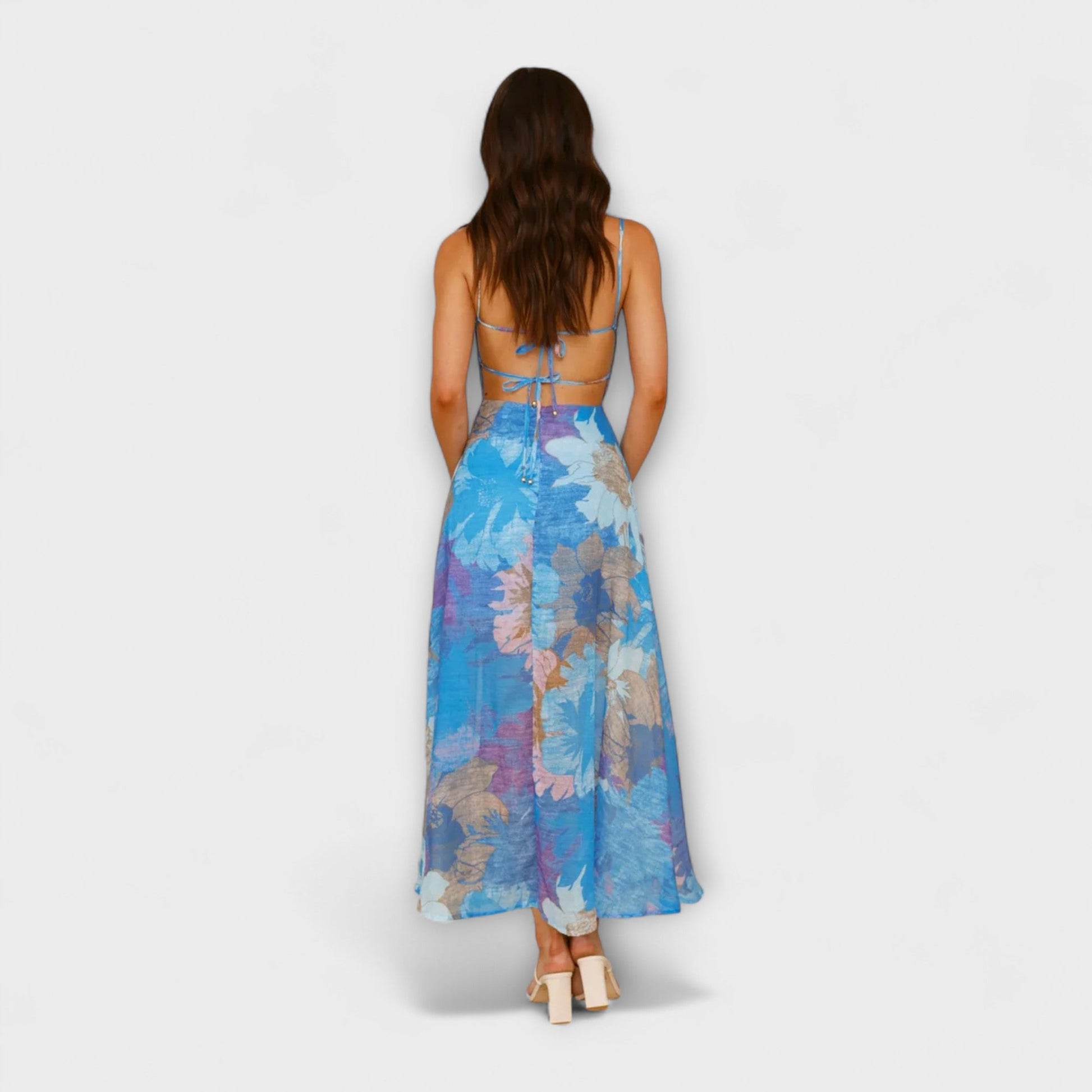 Audrey | Floral Print Dress for Women - Stylish and Attractive