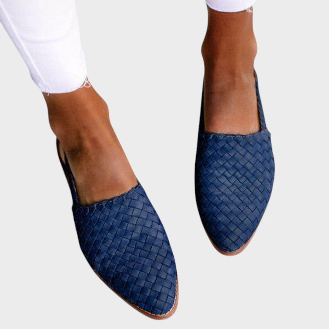 Andrea | Woven Orthopedic Flat Sandals
