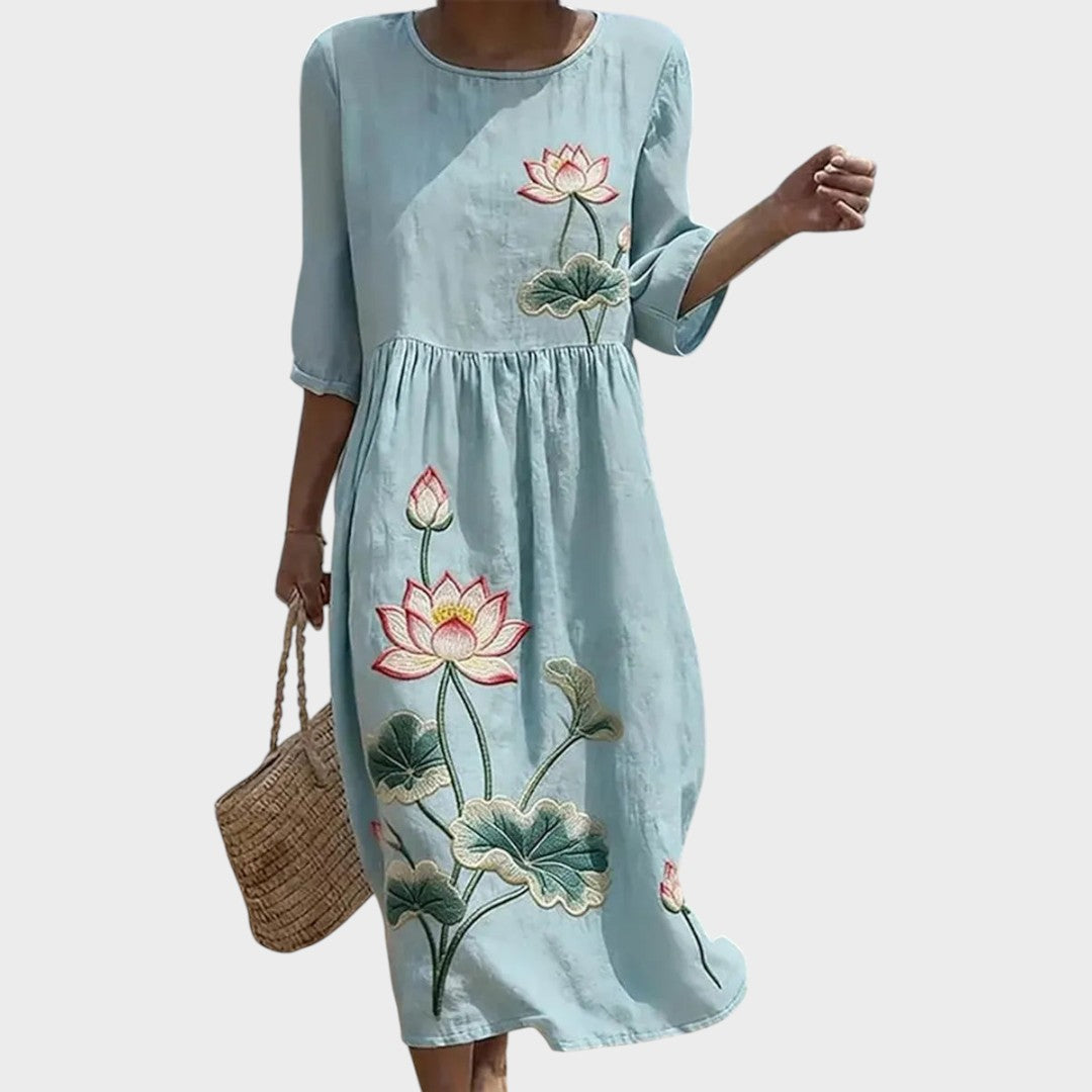 Vanessa | Elegant Floral Dress