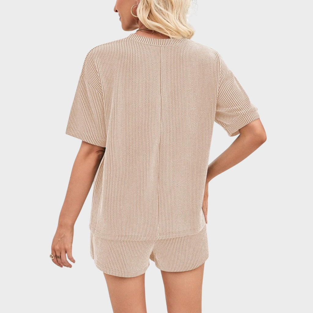 Esmeralda | Ribbed Two-Piece Set