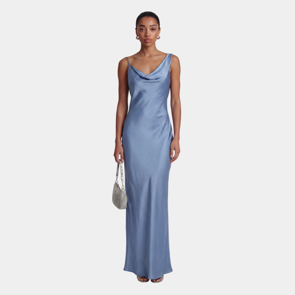Philippine | Maxi Satin Dress for Women