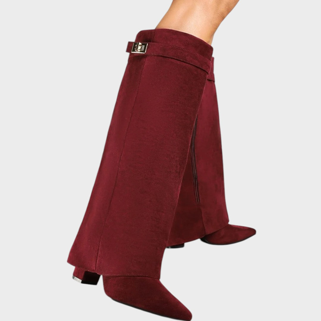 Lunara | Suede High-Top Boots