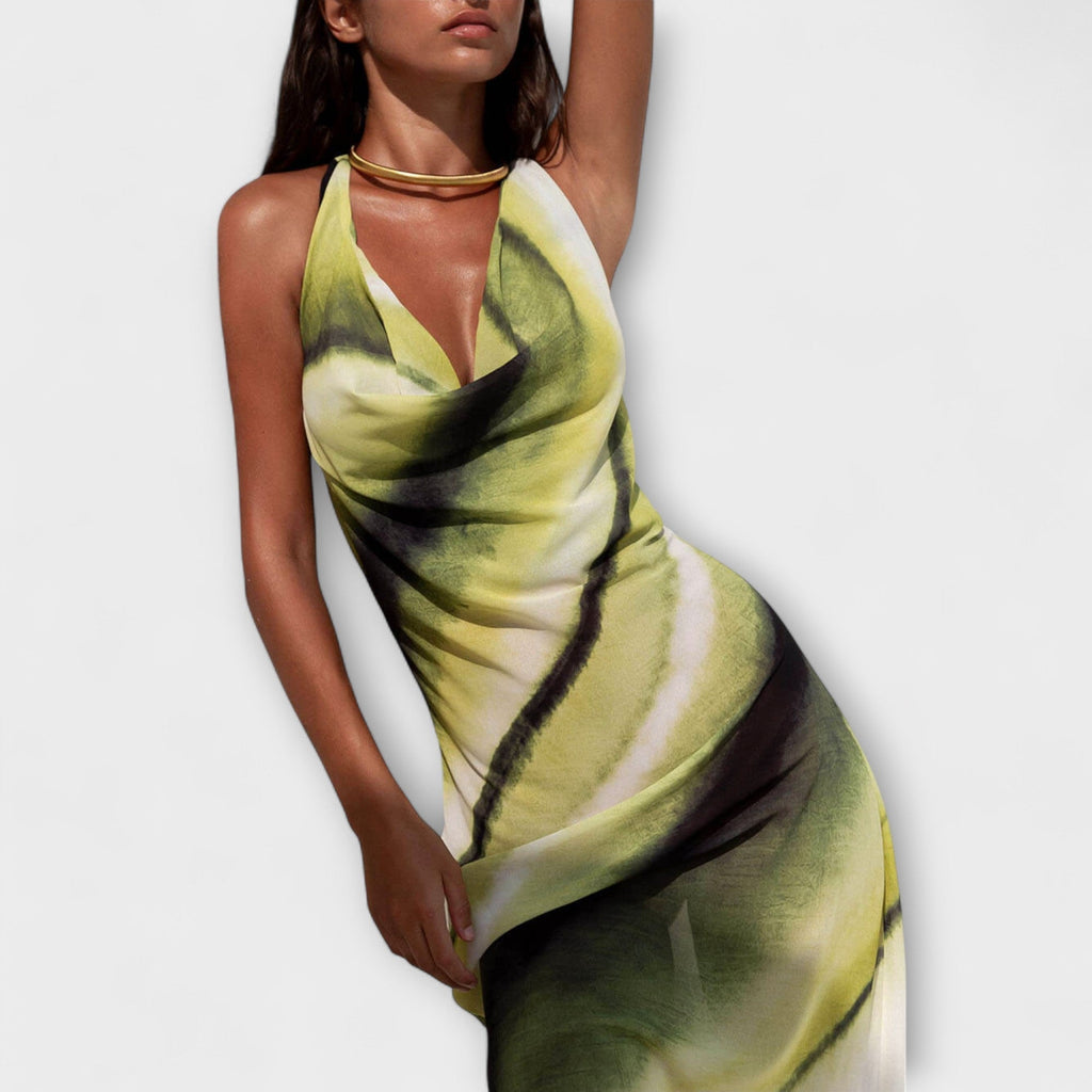 Jessica | Classic maxi dresses with gradient and tie-dye