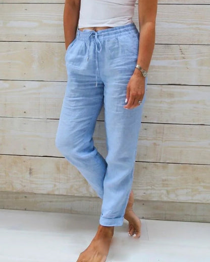 MIRAE | COMFORTABLE DRAWSTRING PANTS