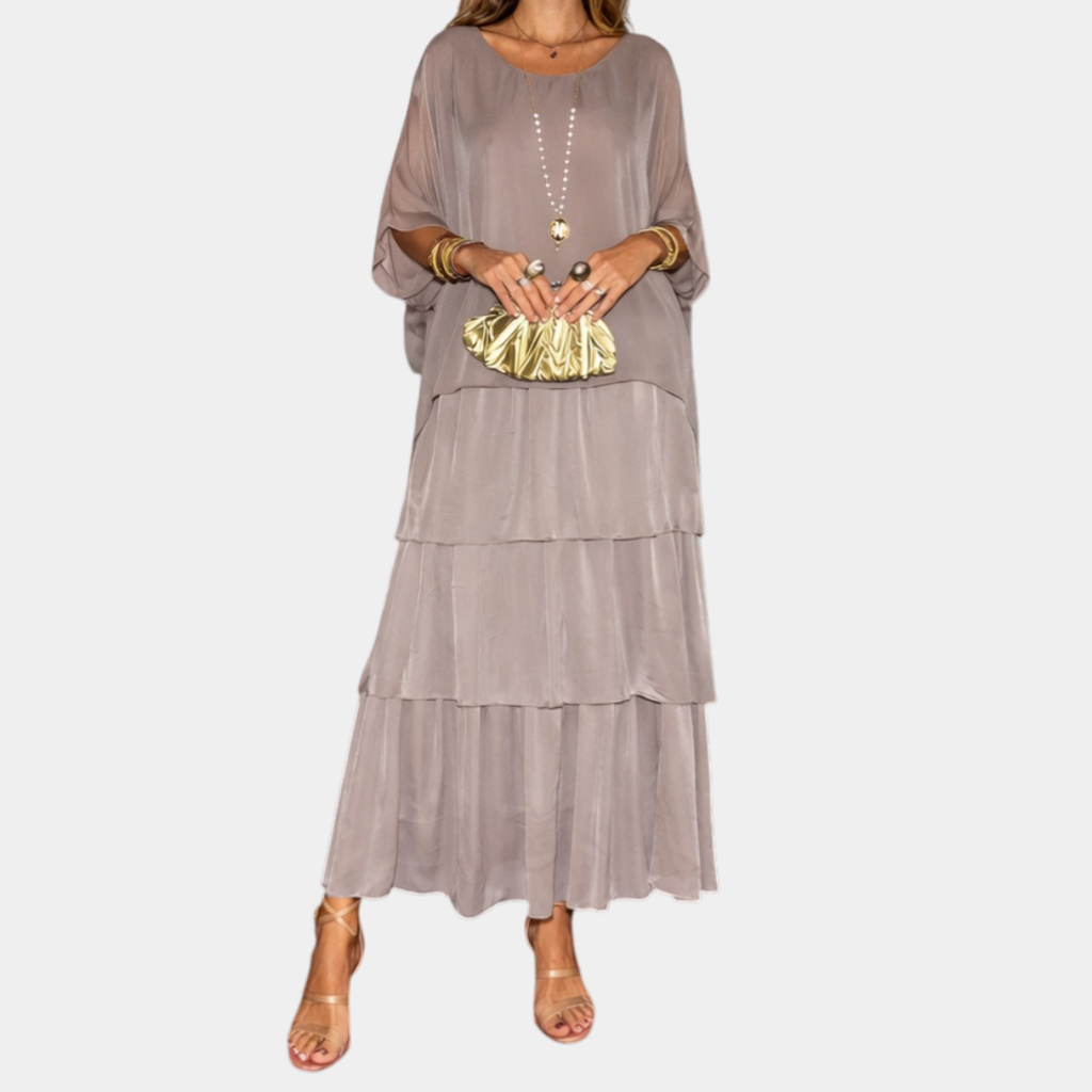Agnès | Elegant Fluid Maxi Dress