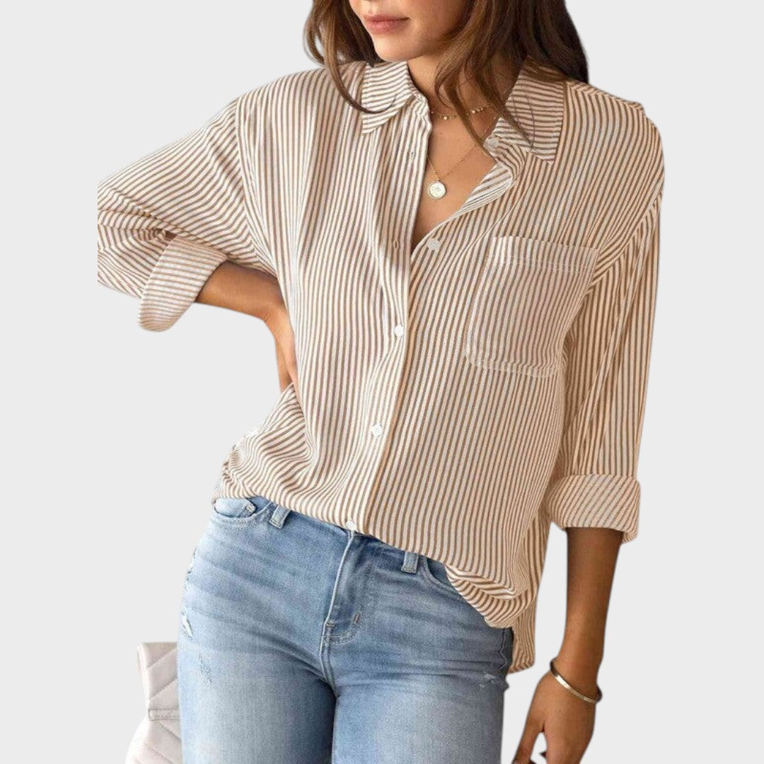 Gina | Collared Neck Shirt