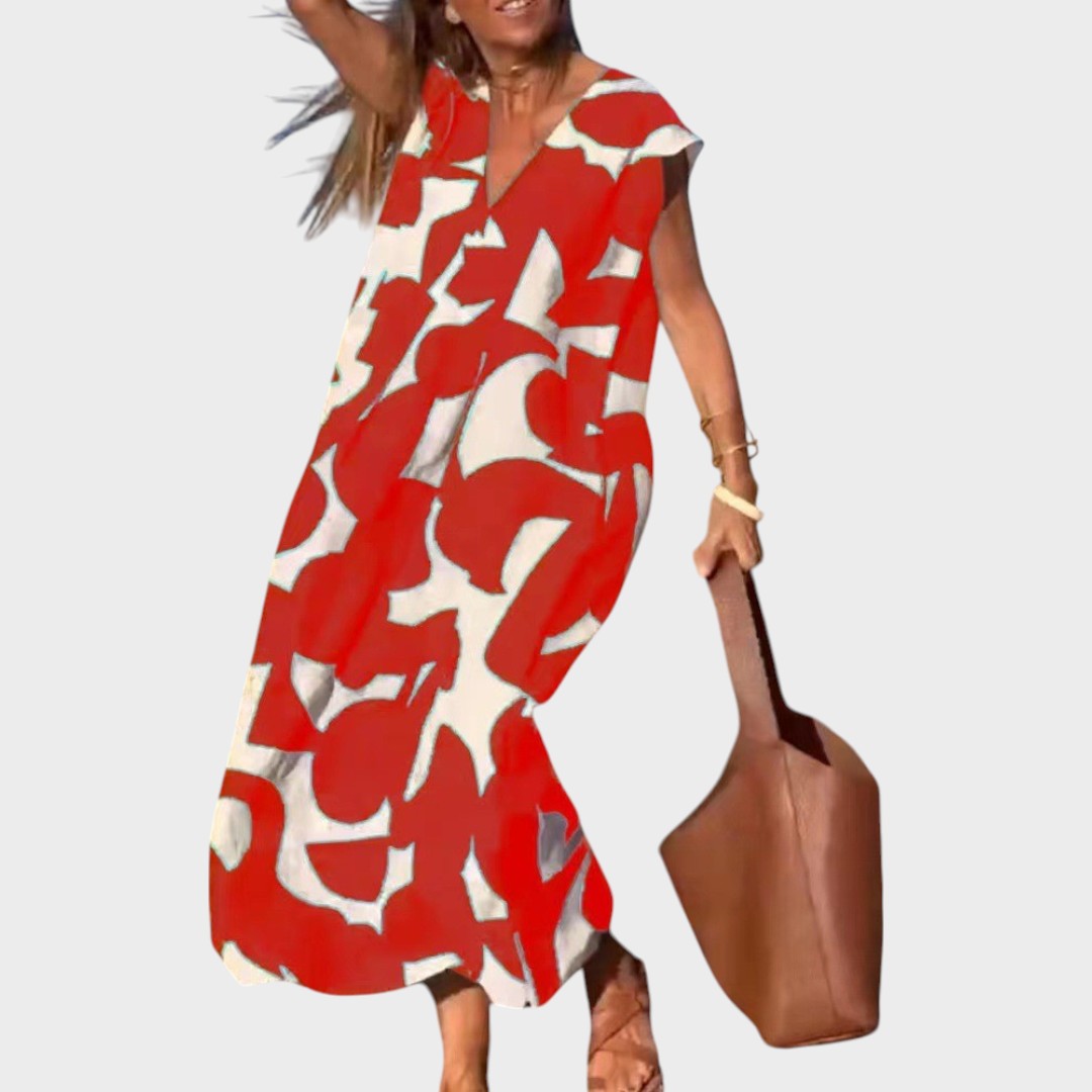 Mebelle | V-Neck Dress