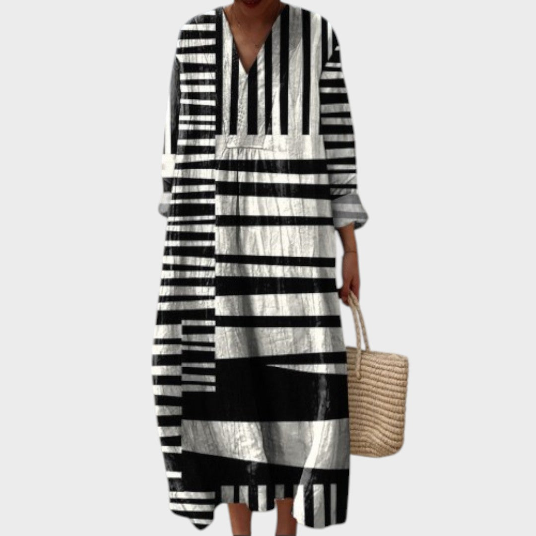 Ottilie | Colorful Geometric Dress