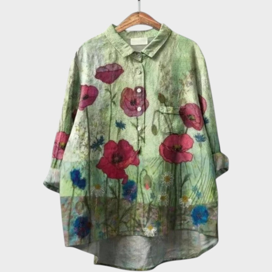 Fleurine | Elegant Summer Blouse