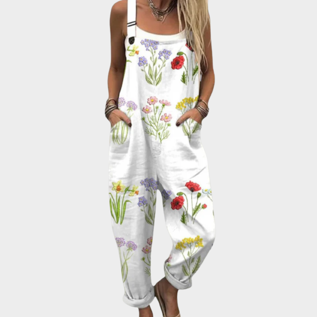 Amanda | Comfortable Printed Jumpsuit