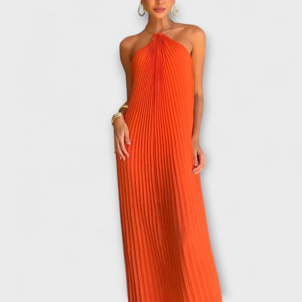 Pavlina | Dresses with Pleated Neckline