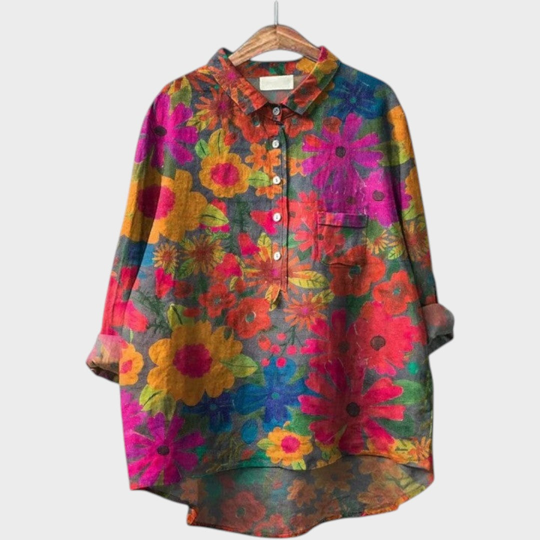 Layla | Elegant Breezy Summer Blouse