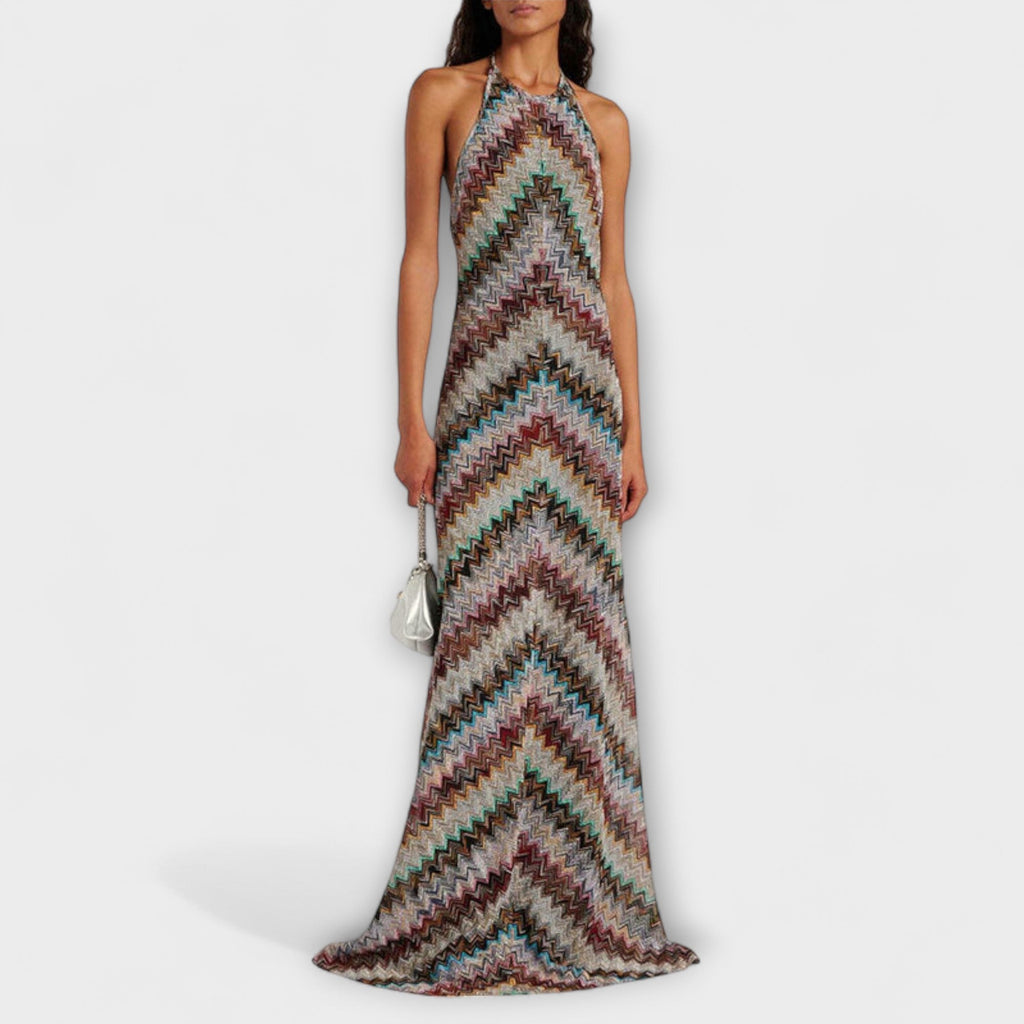 Reese | Jodie Knitted Dresses with Chevron Pattern
