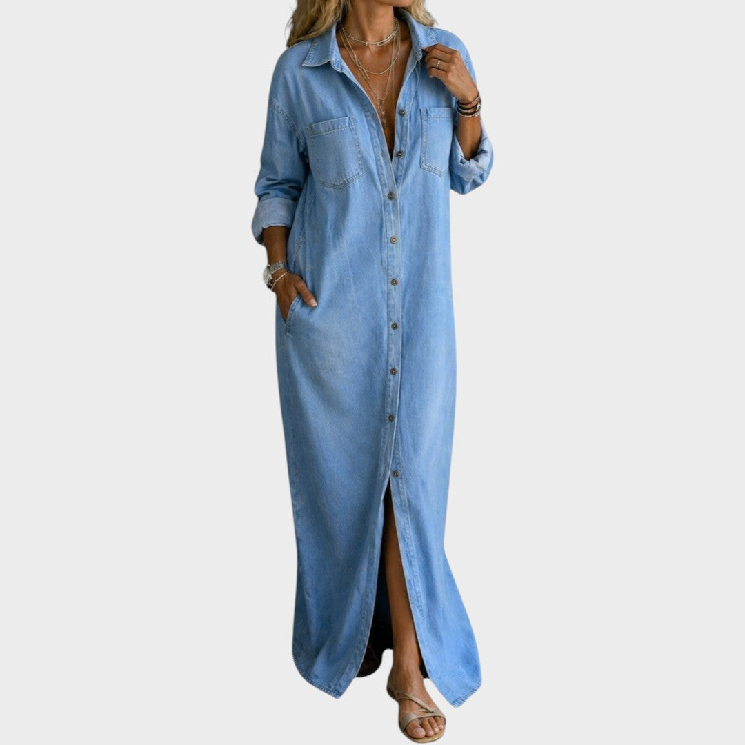 Delana | Button Down Dress