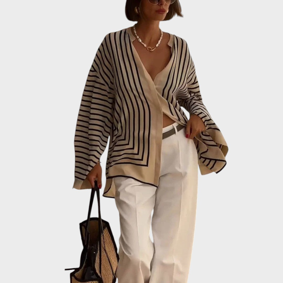 Marbella | Striped Shirt