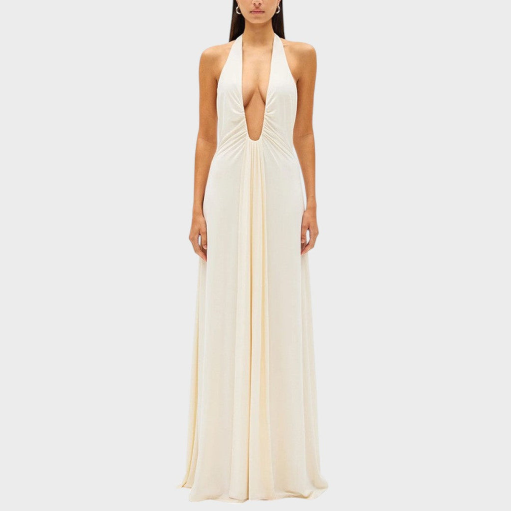 Inala | Dress with Deep Neckline