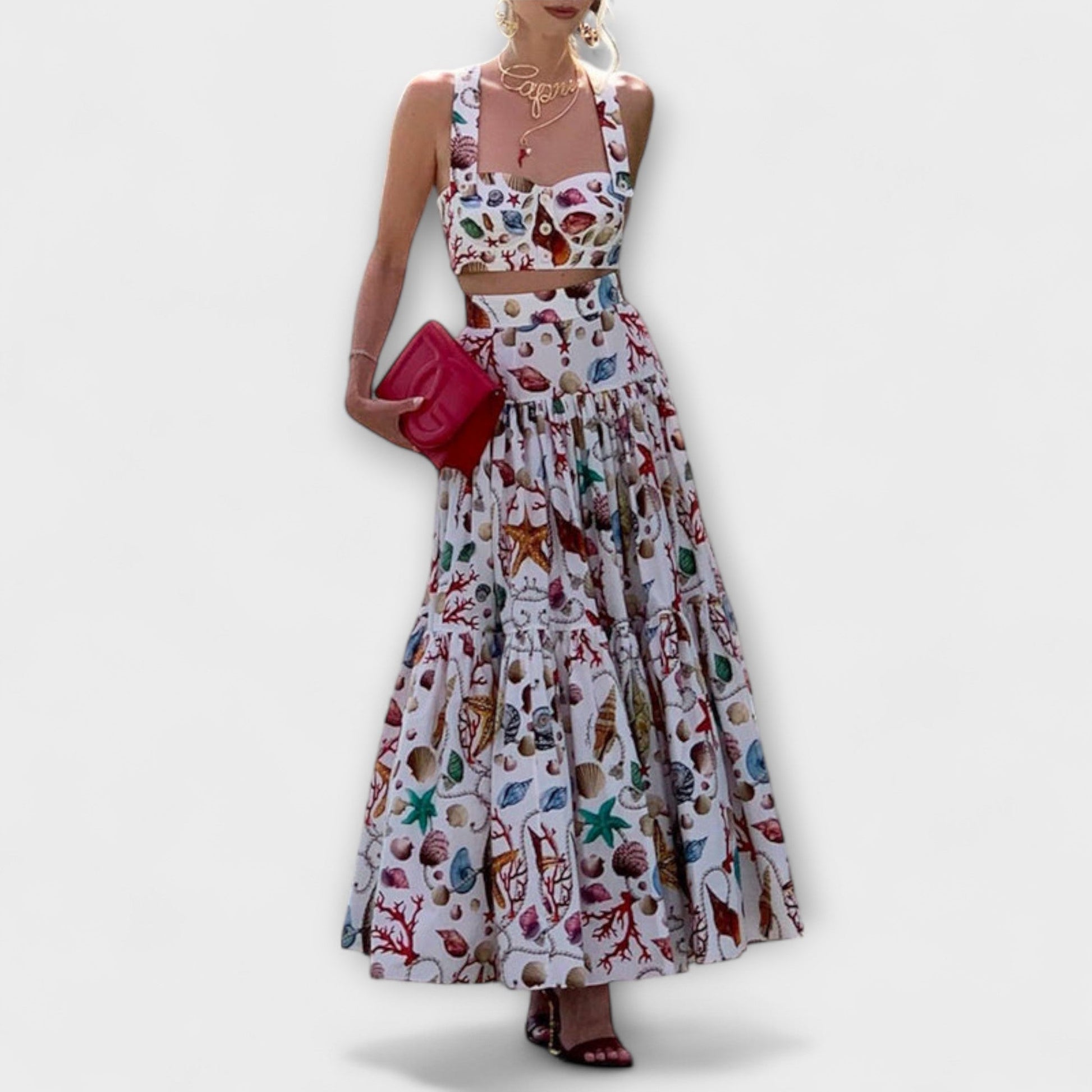 Heather | Stylish Two-Piece Skirt Set