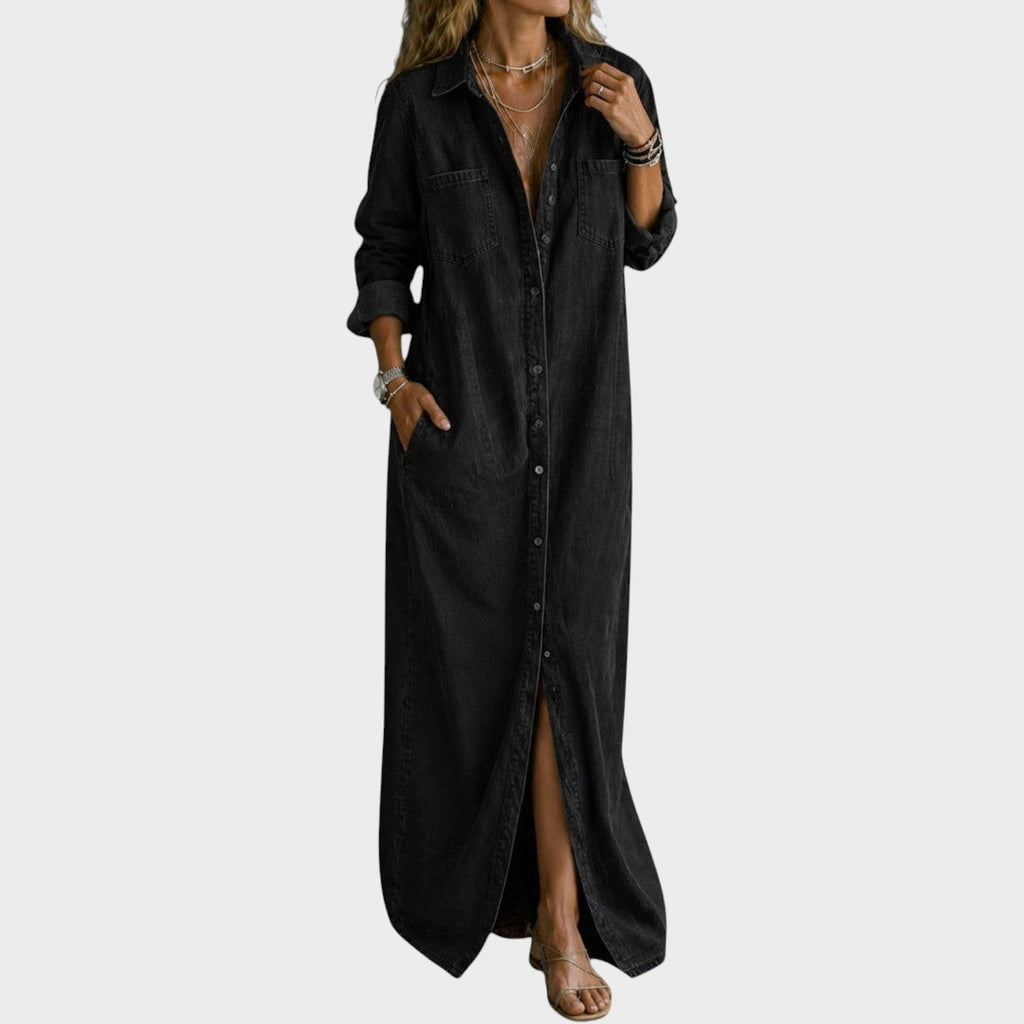Delana | Button Down Dress