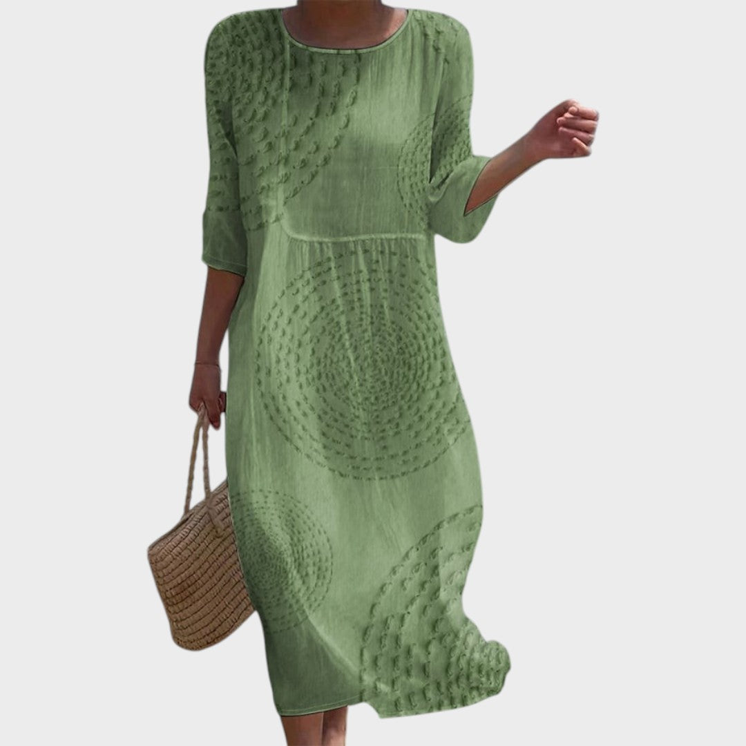 Marley | Embroidered casual dress for women