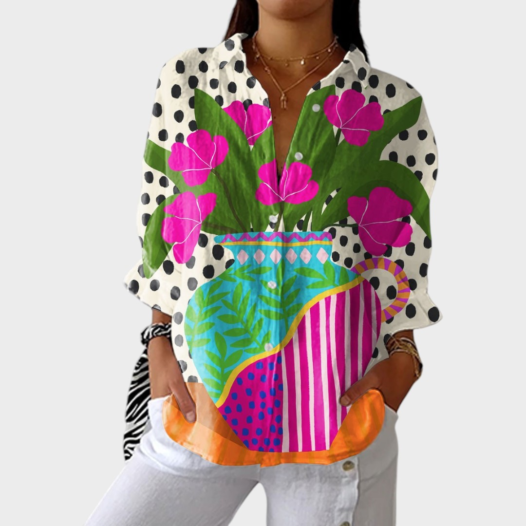 Diana | Floral Printed Blouse