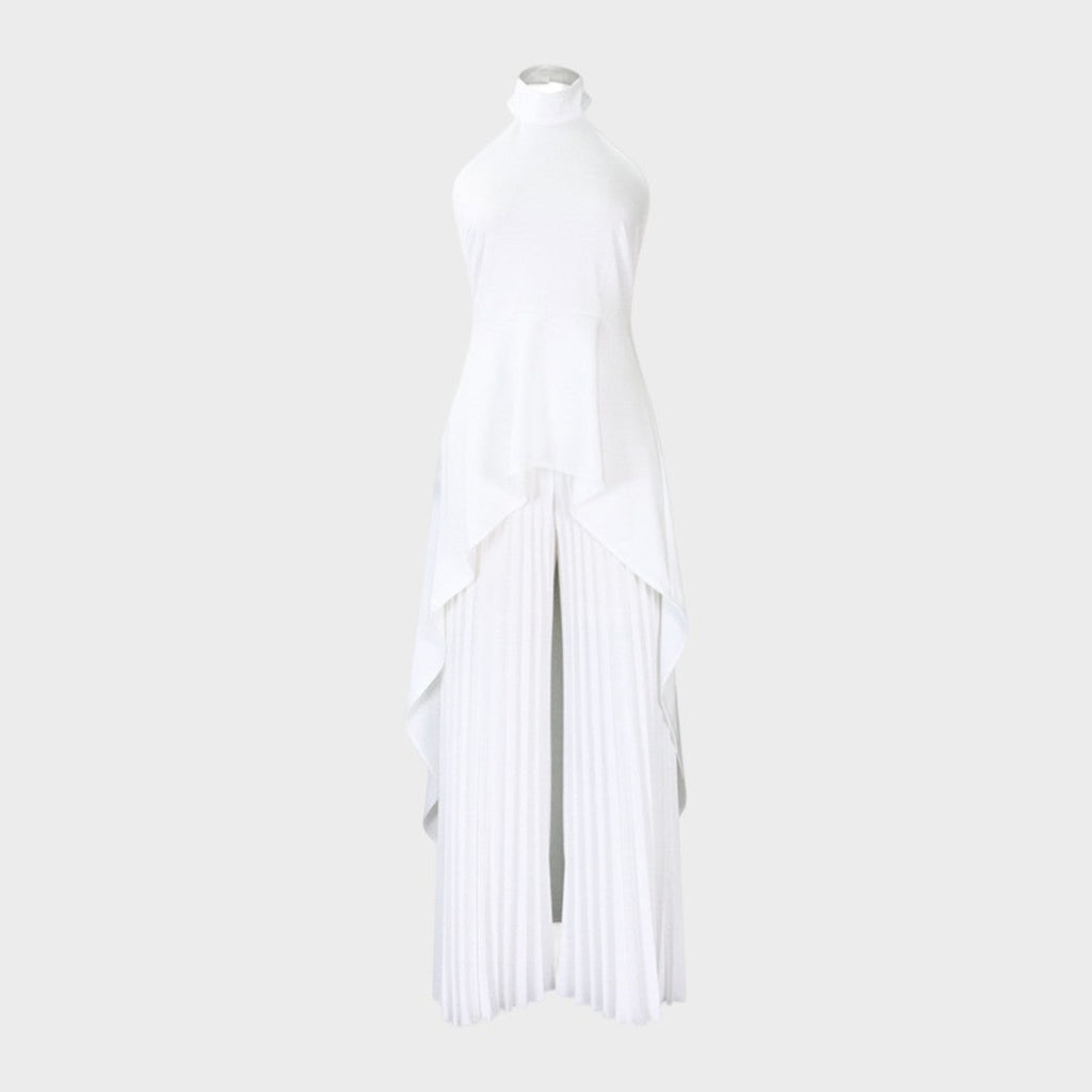 Cristina | Asymmetrical Set with Pleated Pants
