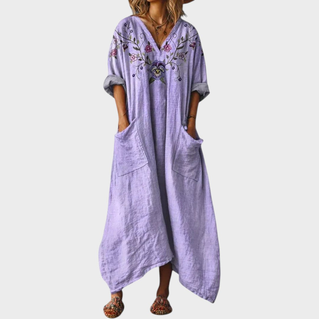 Milena | Wide Boho Jumpsuit