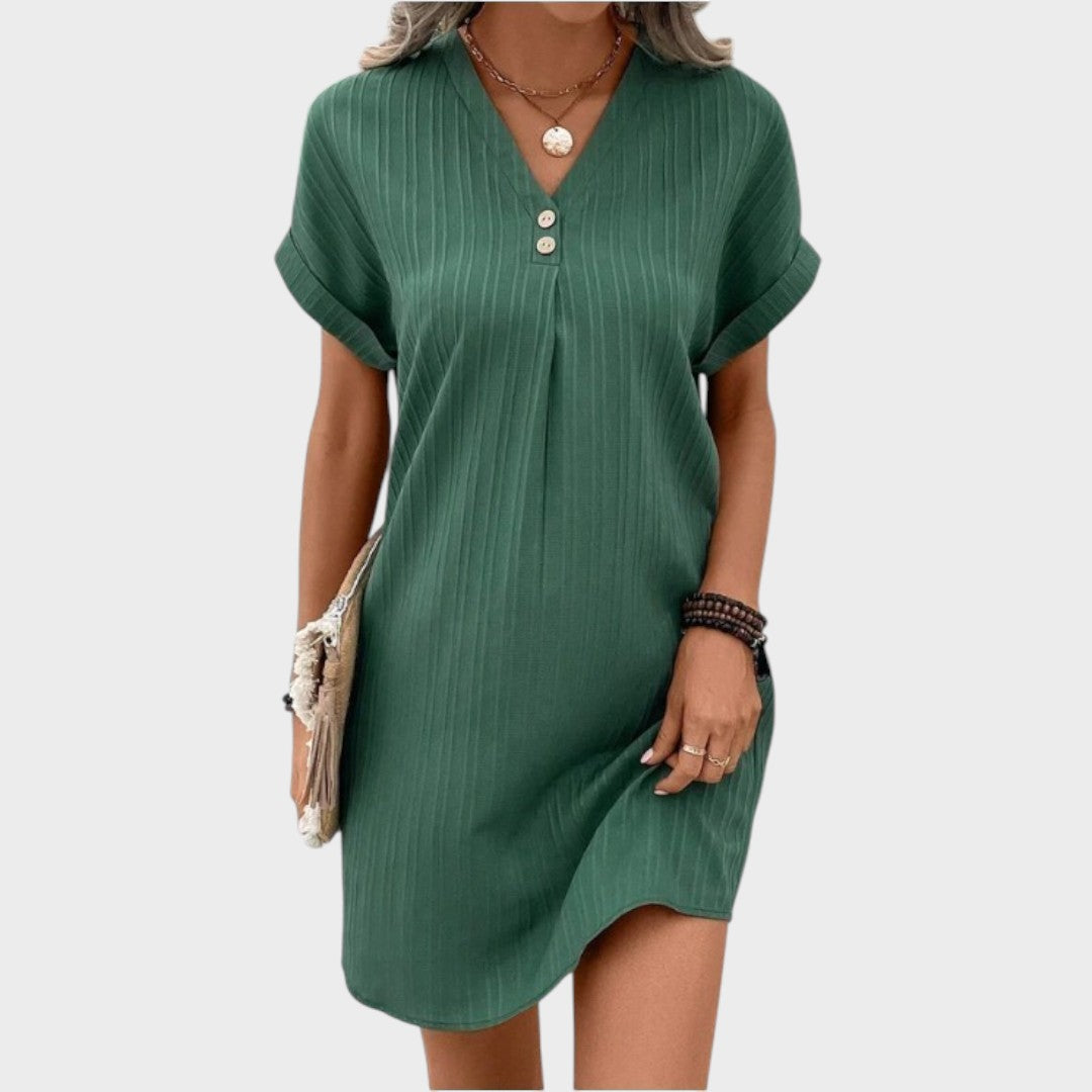 Atália | Comfortable V-neck dress
