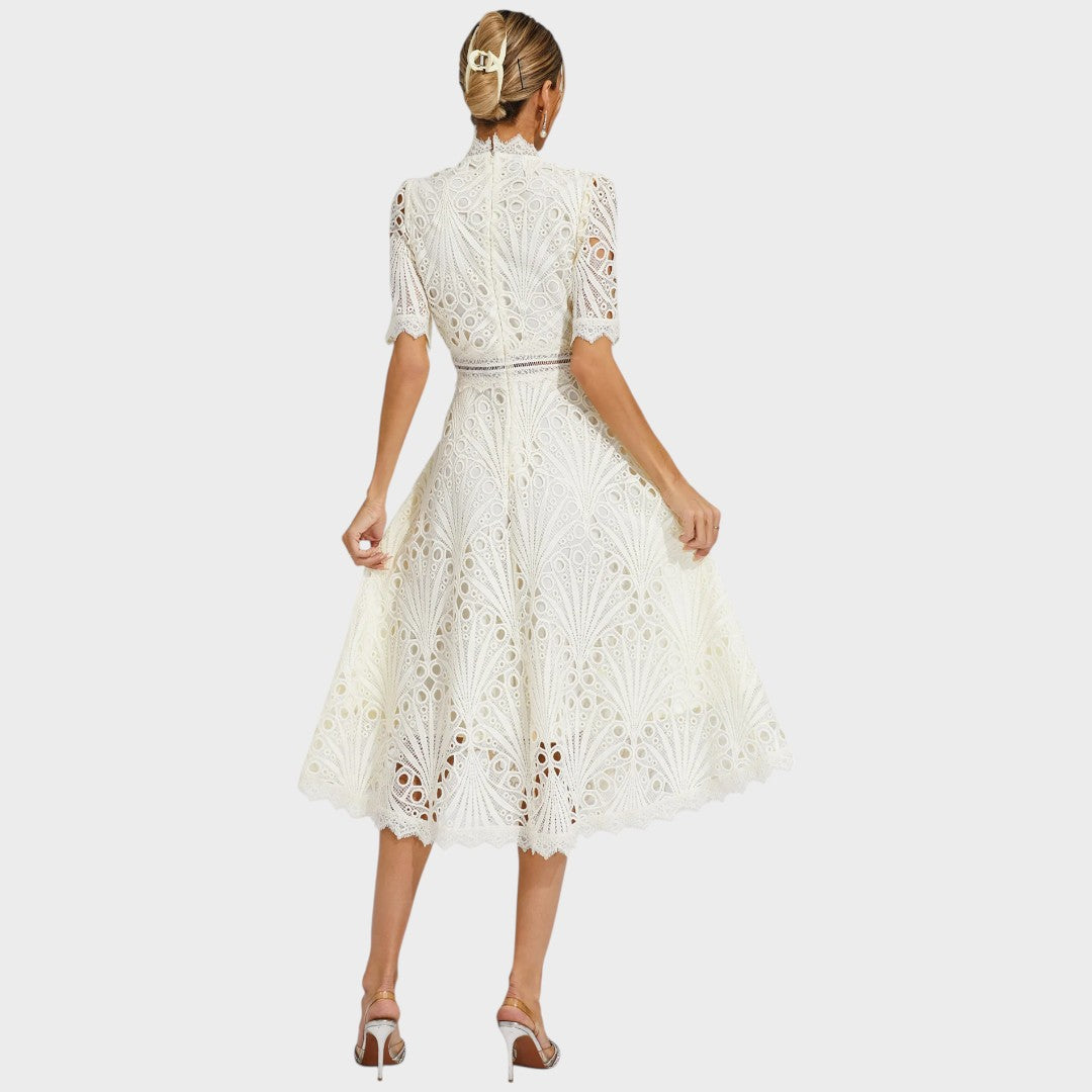 Carmen | Lace Midi Dress