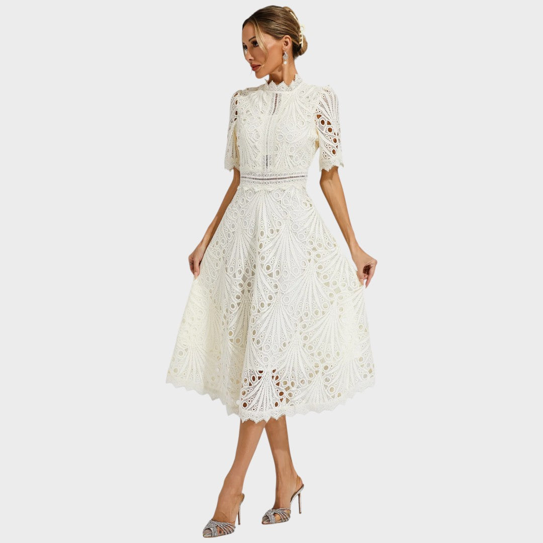 Carmen | Lace Midi Dress