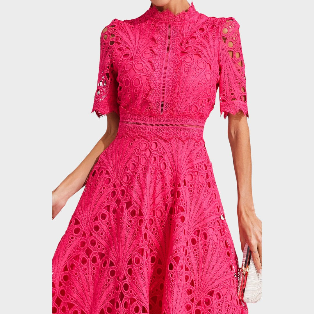 Carmen | Lace Midi Dress