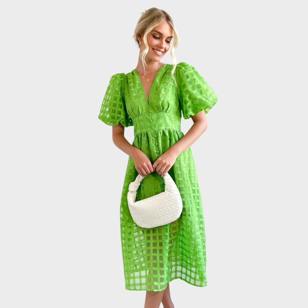 Julia | Lace Dress with Bell Sleeves