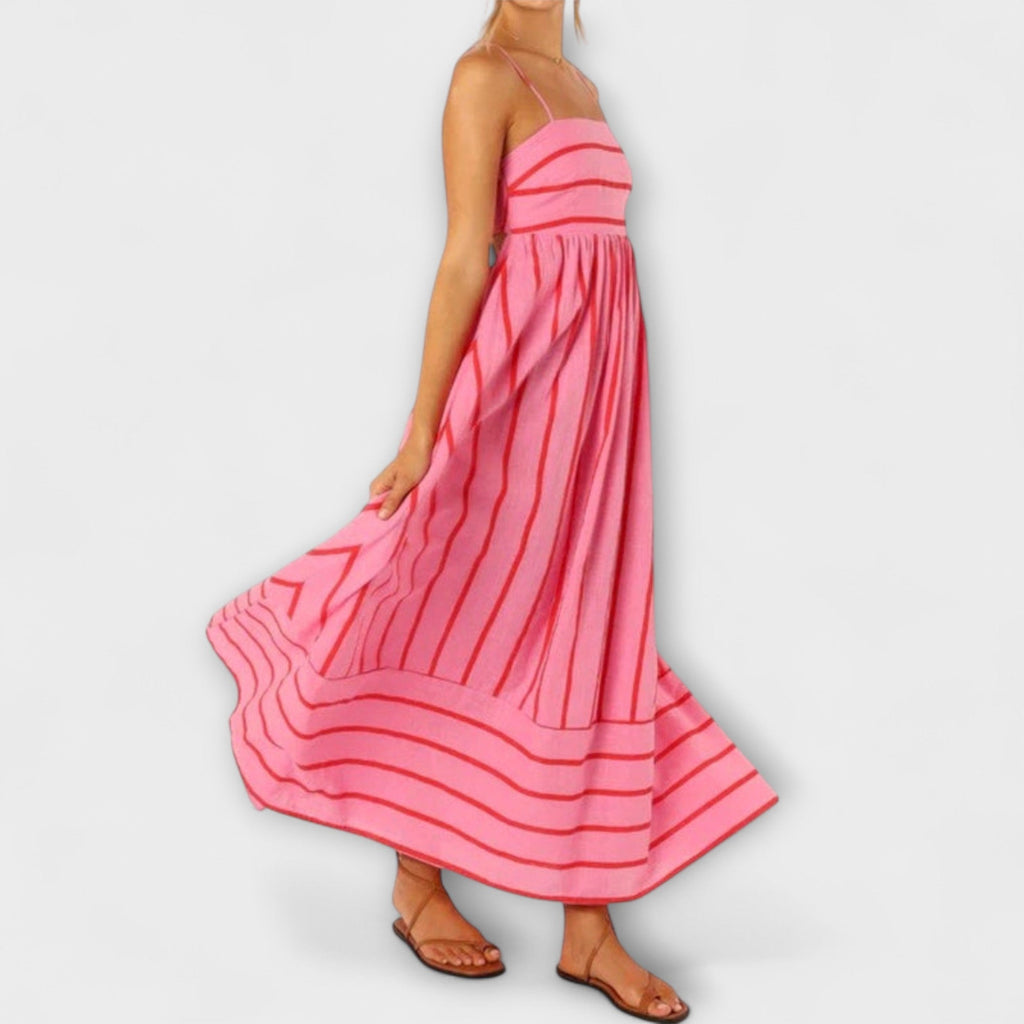 Svea | Maxi Dress in Bare Bloom