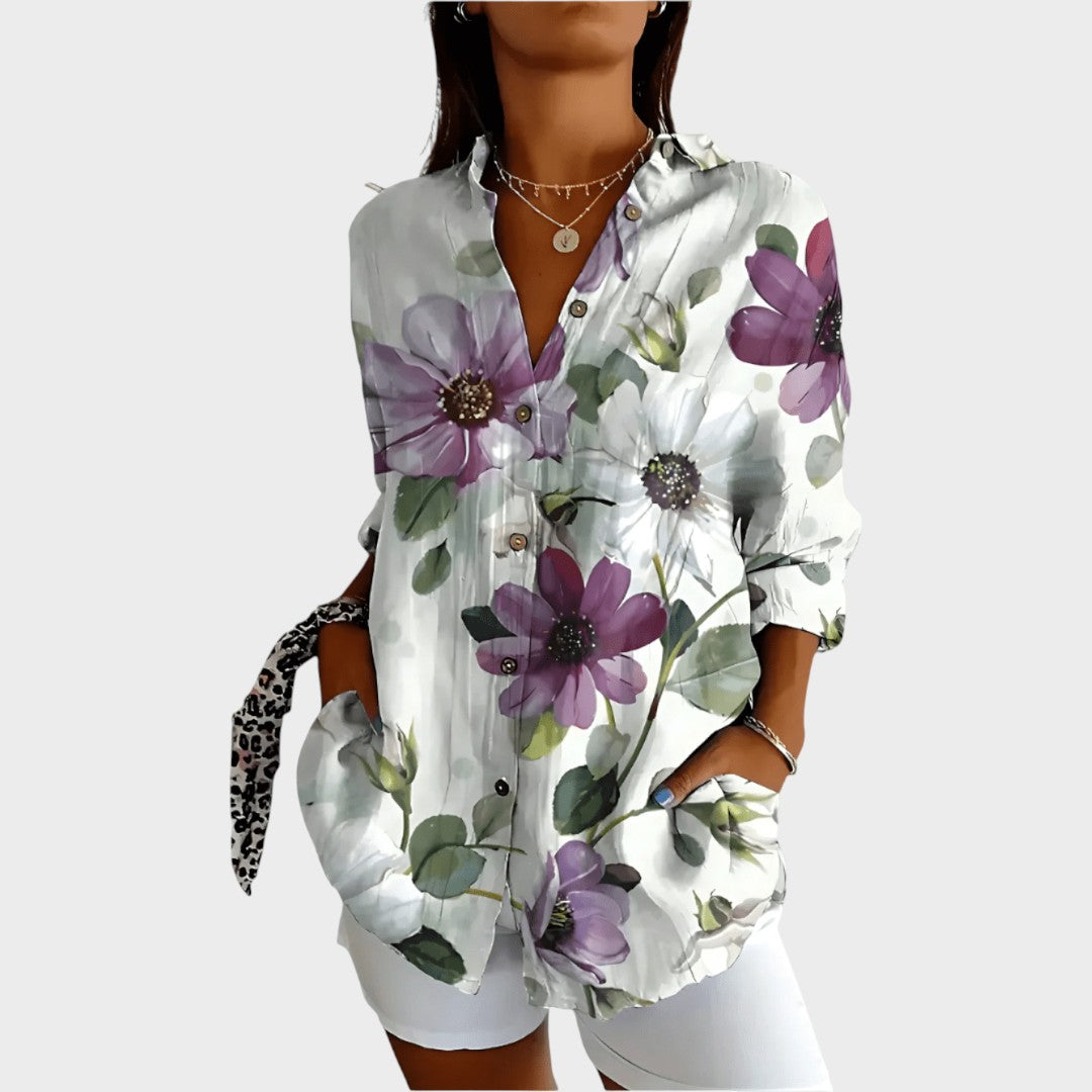 Floral | Cotton Shirt