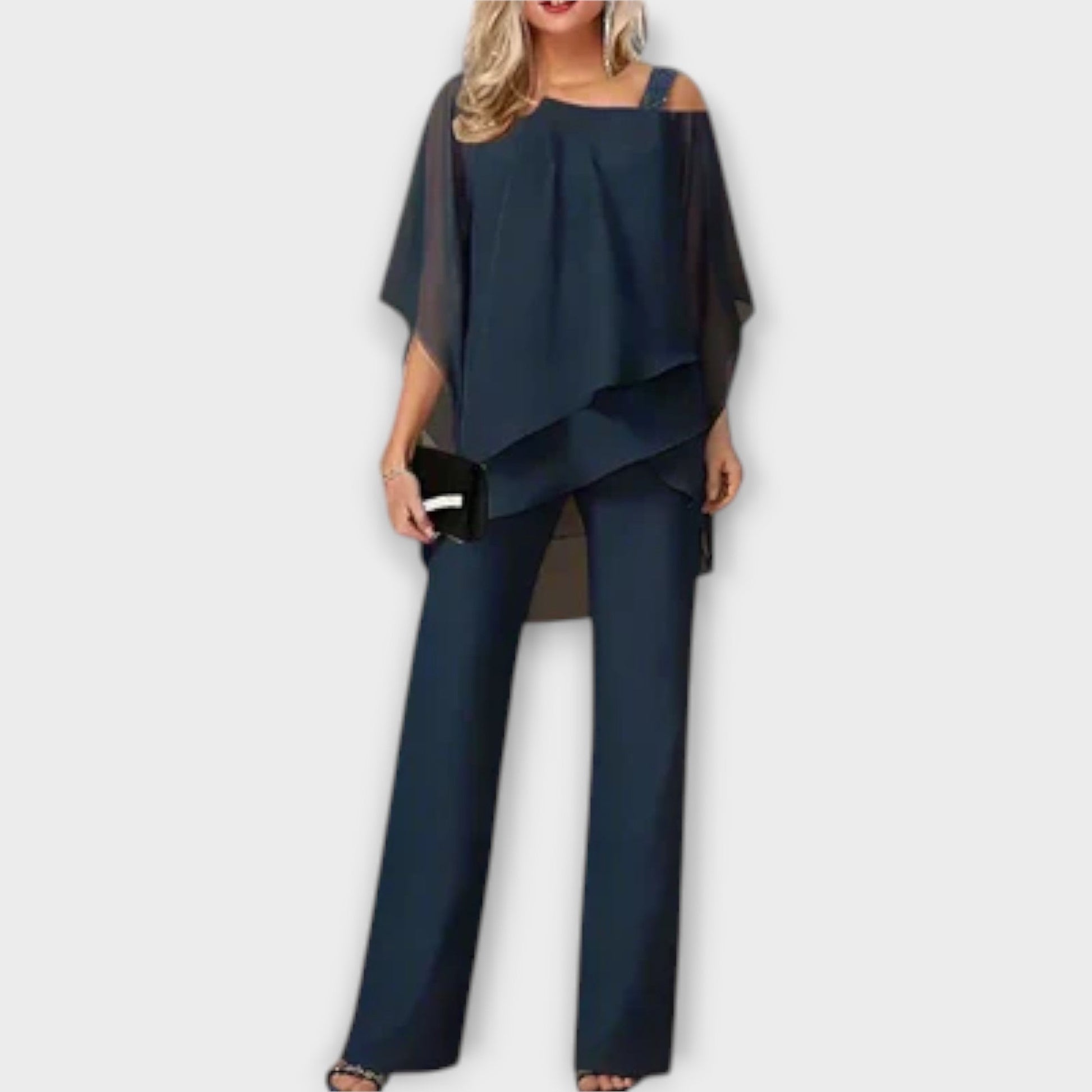 Cintía | Elegant Chiffon Set