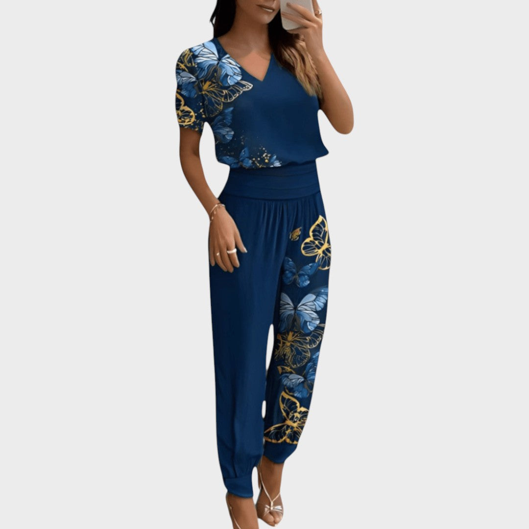 Cassandra | Set of pants and a blouse