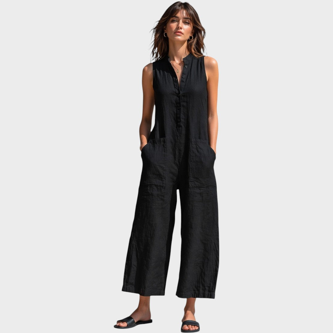 Nine | Elegant Sleeveless Jumpsuit