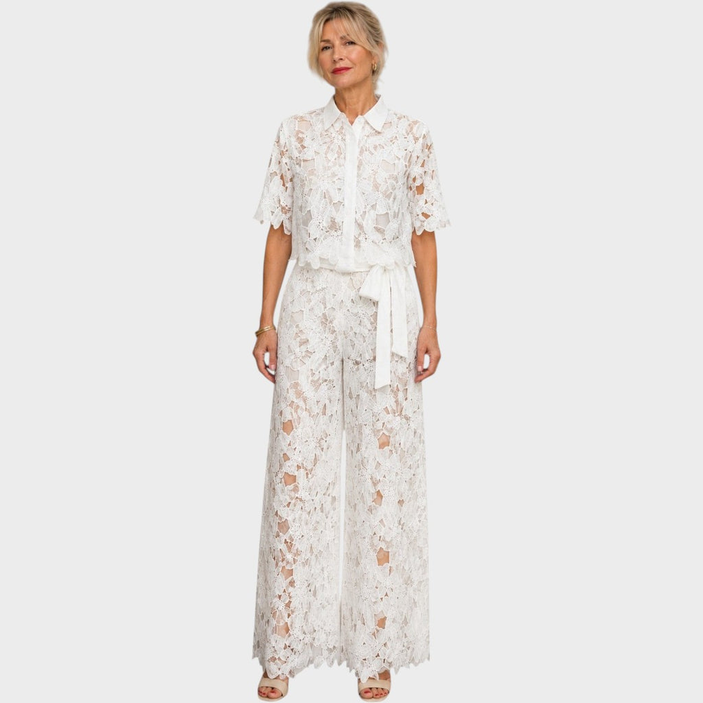 Aélis | Embroidered Lace Set